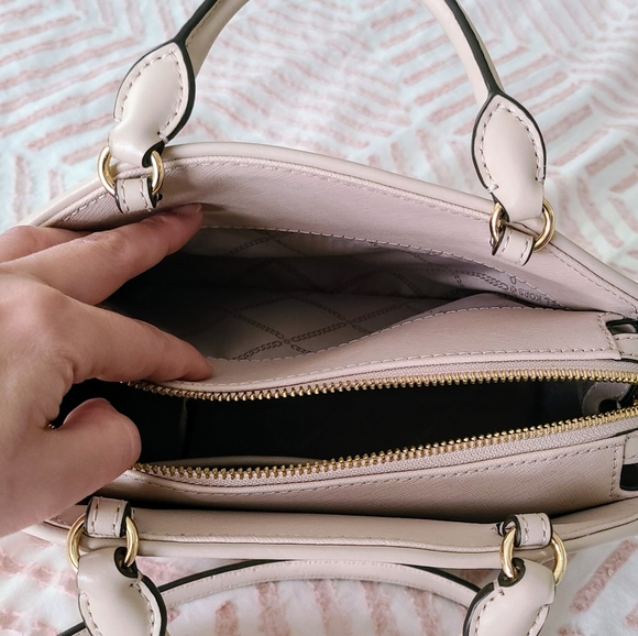 MICHAEL KORS Cleo Small Saffiano Leather Satchel - Picture 5 of 11